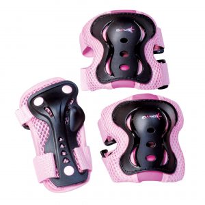 556 - muuwmi Protektoren-Set pink Gr. S
